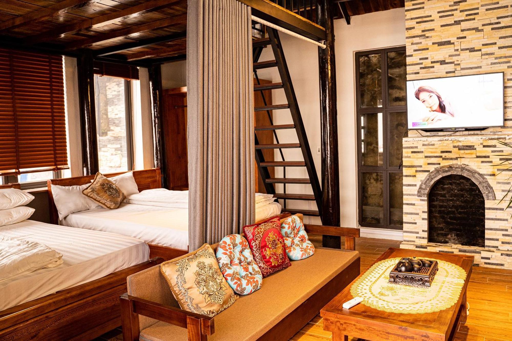 Chuon Chuon Villa Homestay Tam Ðảo Exterior foto